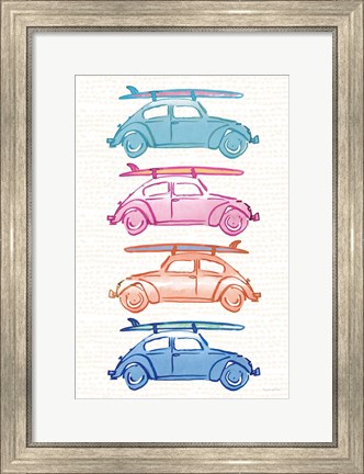 Framed Laguna Cars Print