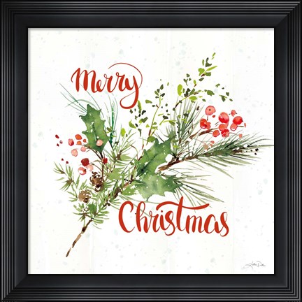 Framed Celebrate the Season IV Print