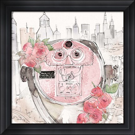 Framed Vintage Travel III Print