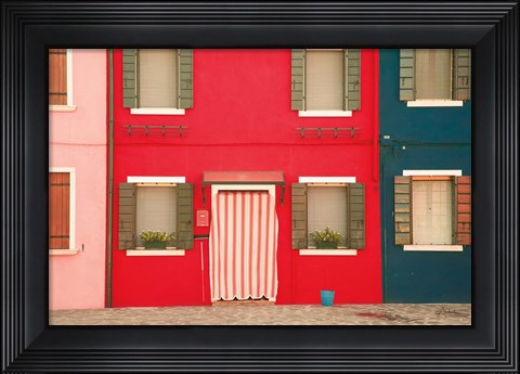 Framed Venice Architecture V Print