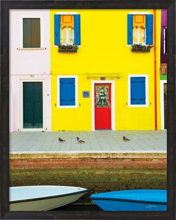 Framed Venice Architecture III Print