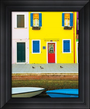 Framed Venice Architecture III Print