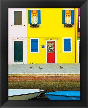 Framed Venice Architecture III Print