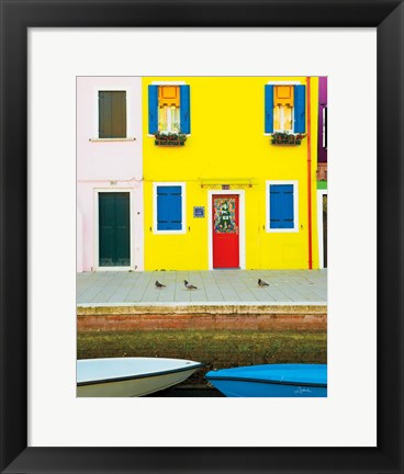 Framed Venice Architecture III Print