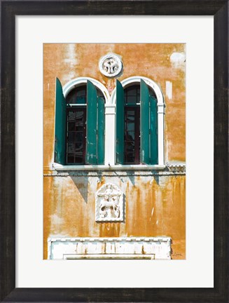 Framed Venice Architecture I Print