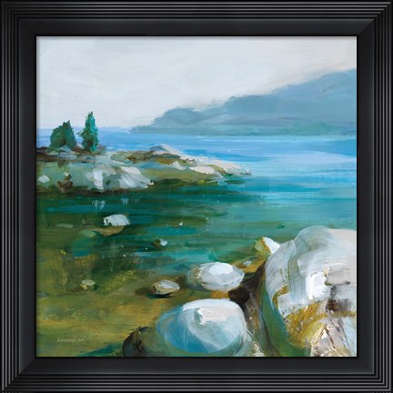 Framed Western Lake I Print