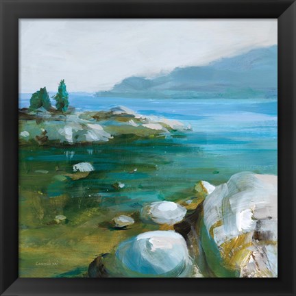 Framed Western Lake I Print