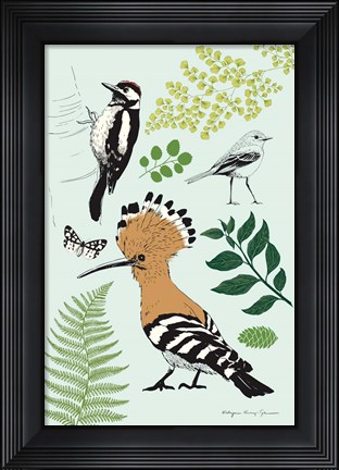 Framed Nature Chart II Print