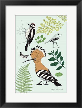 Framed Nature Chart II Print