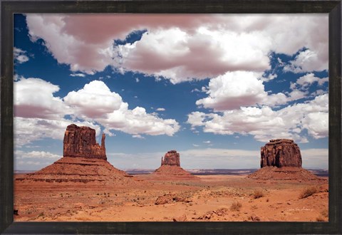 Framed Monument Valley III Print