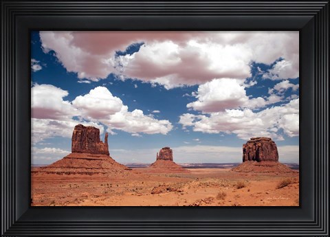 Framed Monument Valley III Print