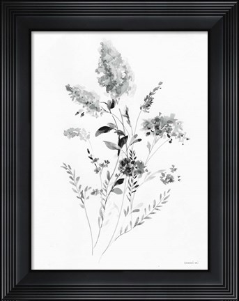 Framed Artisan Florals II Print