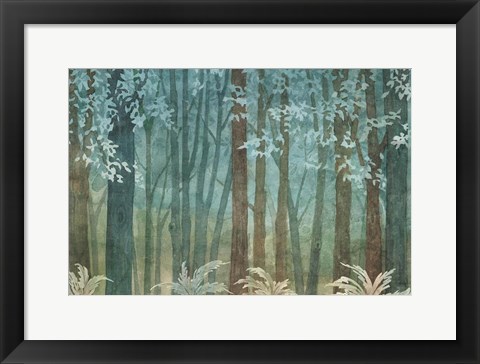 Framed Woodland Love I Rustic Print