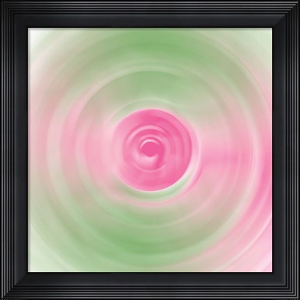 Framed Twirling Garden I Print
