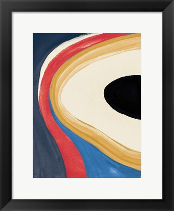 Framed In the Groove II Retro Print