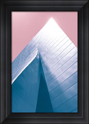 Framed Skyscraper III Bright Print