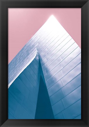 Framed Skyscraper III Bright Print