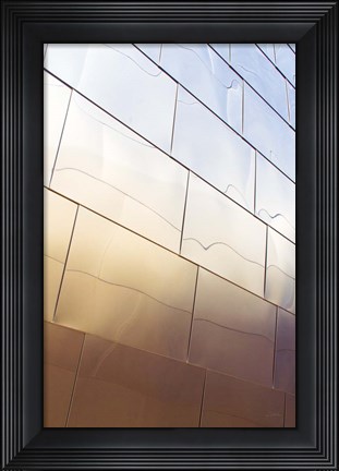 Framed Skyscraper IV Bright Print