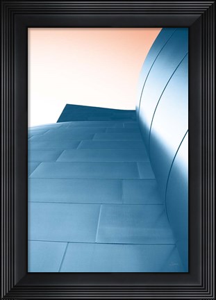 Framed Skyscaper VIII Bright Print