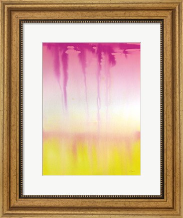 Framed Dip Dye I Bright Print