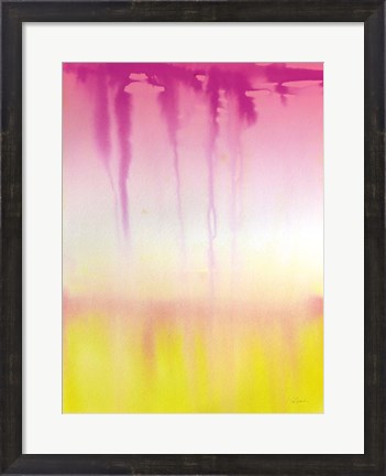 Framed Dip Dye I Bright Print