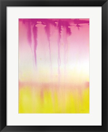 Framed Dip Dye I Bright Print