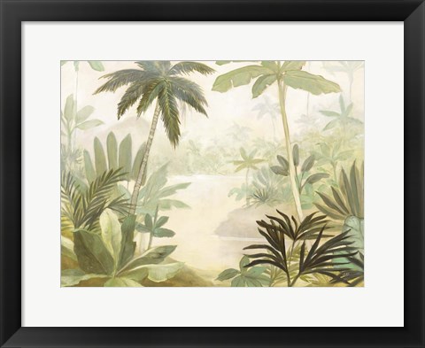 Framed Palm Lagoon Print