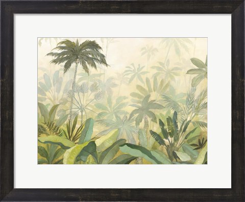 Framed Lush Tropics Print