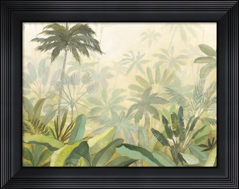 Framed Lush Tropics Print