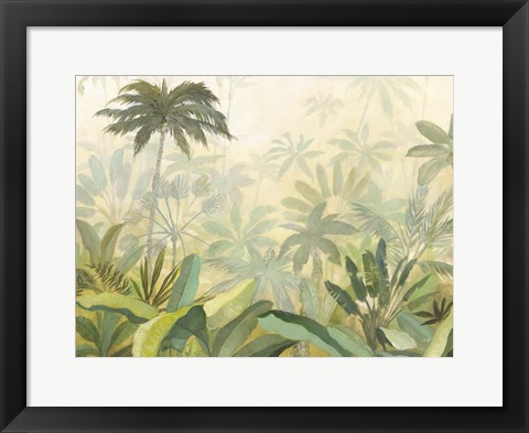 Framed Lush Tropics Print