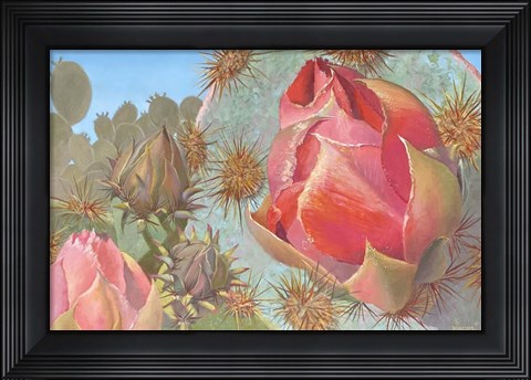 Framed Desert Garden Print