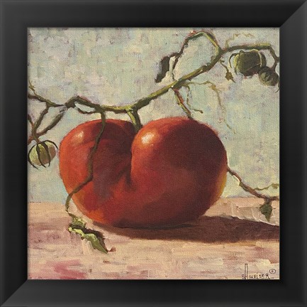 Framed Red Tomato Print