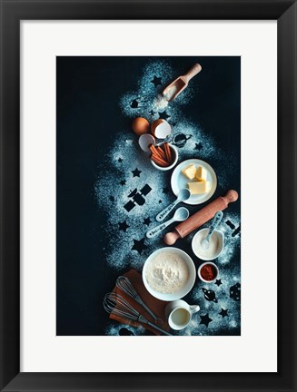 Framed Baking For Stargazers Print