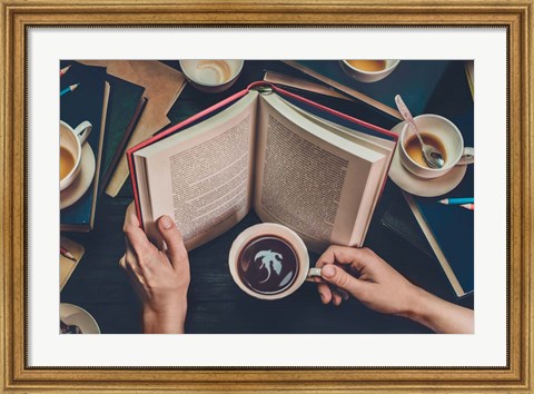 Framed Coffee For Dreamers Print
