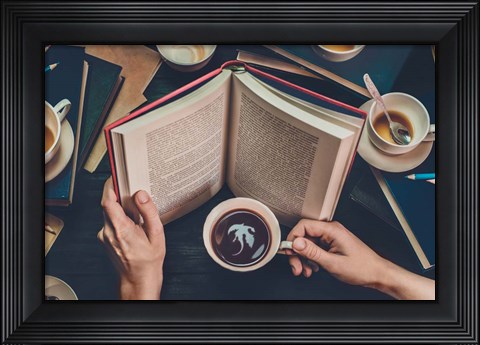Framed Coffee For Dreamers Print