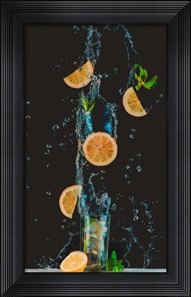 Framed Colors Of Summer Print