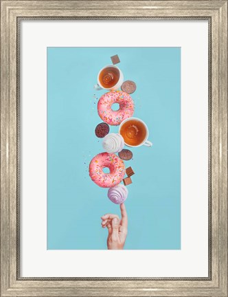 Framed Weekend Donuts Print