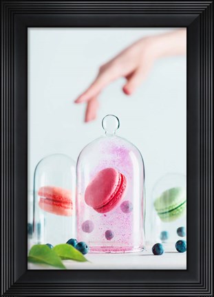 Framed Precious Macarons Print