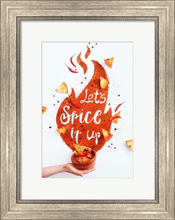 Framed Spice It Up! Print