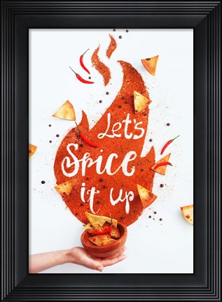 Framed Spice It Up! Print