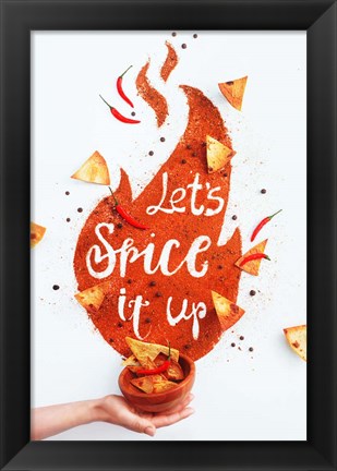 Framed Spice It Up! Print