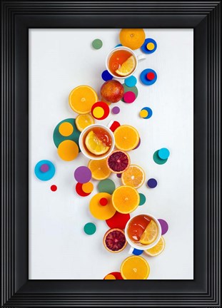 Framed Suprematic Teatime Print