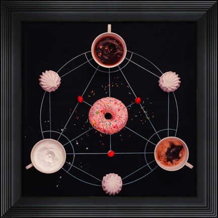 Framed Sweet Alchemy Of Cooking Print