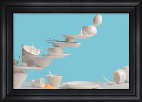 Framed One Touch Omelette Print