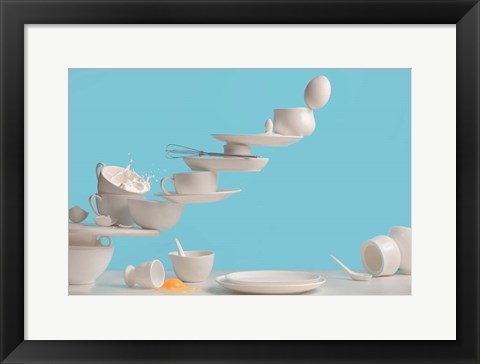 Framed One Touch Omelette Print