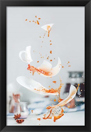 Framed Broken Cup Print