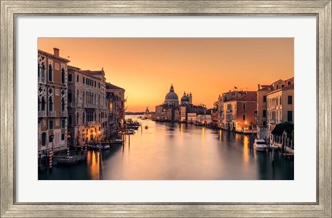Framed Dawn on Venice Print