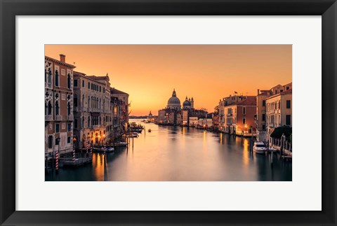 Framed Dawn on Venice Print