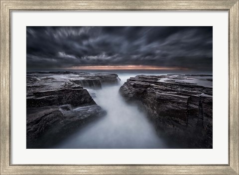 Framed Darkness Before Dawn Print
