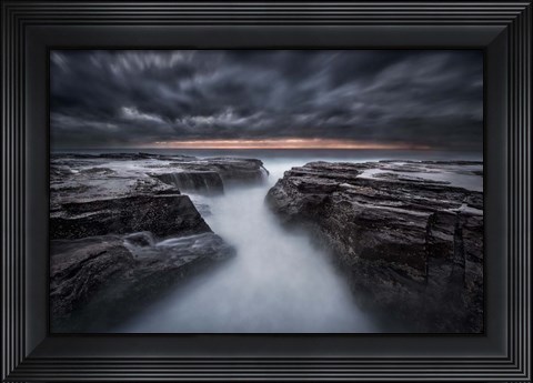 Framed Darkness Before Dawn Print